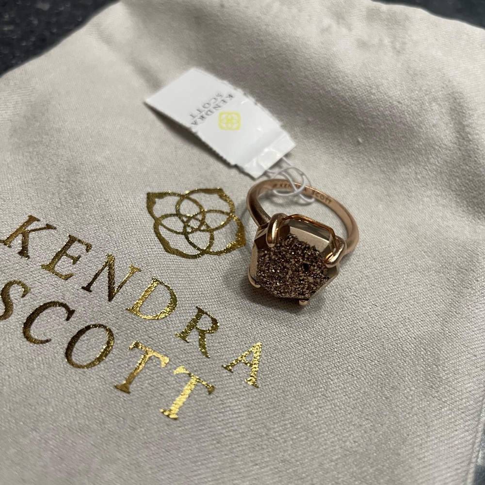 Kendra Scott Ryan Rose Gold Cocktail Ring
